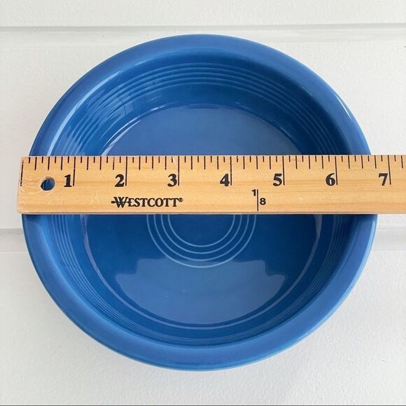 Fiesta Homer Laughlin Lapis Medium 19 ounce 6 7/8” Round Serving Bowl - Picture 6 of 6